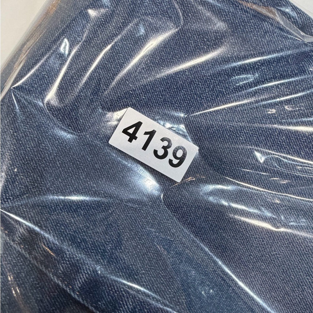Good American Size 2 / 26 Distressed Hem Slim Dark Blue Ankle Jeans - Picture 10 of 10